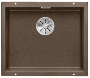 Blanco Subline 500-U Silgranit PuraDur 2, Farbe anthrazit, InFino Ablauf, 523432