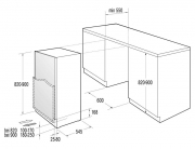 Gorenje RBIU 6092 AW, Khlschrank unterbaufhig, Festtr, EEK: A++, mit 5 Jahren Garantie!