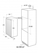 Gorenje FI 5092 AW, Einbau-Gefrierschrank, Festtr, EEK: A++, mit 5 Jahren Garantie!