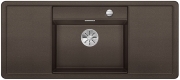 Blanco Alaros 6 S Silgranit PuraDur II, Zubehr weiss, Farbe cafe, InFino Ablauf, 523630