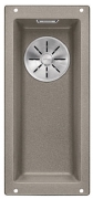 Blanco Subline 160-U Silgranit PuraDur 2, Farbe felsgrau, InFino Ablauf, 523397