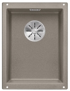 Blanco Subline 320-U Silgranit PuraDur 2, Farbe perlgrau, InFino Ablauf, 523409