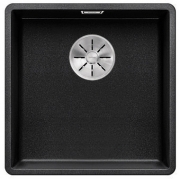 Blanco Subline 400-F Silgranit PuraDur 2, flchenbndig, Farbe felsgrau, InFino Ablauf, 523495