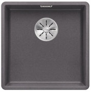 Blanco Subline 400-F Silgranit PuraDur 2, flchenbndig, Farbe jasmin, InFino Ablauf, 523498