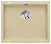 Blanco Subline 500-U Silgranit PuraDur 2, Farbe muskat, InFino Ablauf, 523440