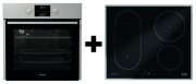 Gorenje Black Pepper B04,Backofen-Kochfeld Set, BOP 637 E11X + IT 635 X, mit 5 Jahren Garantie!