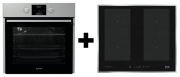 Gorenje Black Pepper C03, Backofen-Kochfeld Set, BO 637 E13X + IS 656 X, mit 5 Jahren Garantie!