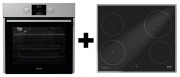 Gorenje Black Pepper C05, Backofen-Kochfeld Set, BO 637 E13X + IT 614 X, mit 5 Jahren Garantie!