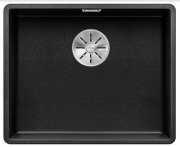 Blanco Subline 500-F Silgranit PuraDur 2, flchenbndig, Farbe jasmin, InFino Ablauf, 523536