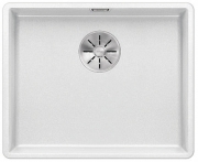 Blanco Subline 500-F Silgranit PuraDur 2, fl�chenb�ndig, Farbe cafe, InFino Ablauf, 523537