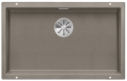 Blanco Subline 700-U Silgranit PuraDur 2, Farbe felsgrau, InFino Ablauf, 523443