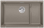 Blanco Subline 700-U Level Silgranit PuraDur 2, Farbe perlgrau, InFino Ablauf, 523455