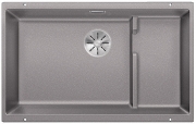 Blanco Subline 700-U Level Silgranit PuraDur 2, Farbe perlgrau, InFino Ablauf, 523455