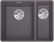 Blanco Subline 340/160-F Silgranit PuraDur 2, flchenbndig, Farbe weiss, InFino Ablauf, 523571