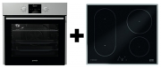 Gorenje Black Pepper C04, Backofen-Kochfeld Set, BO 637 E13X + IT 635 X, mit 5 Jahren Garantie!