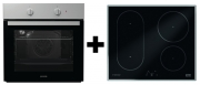 Gorenje Black Pepper E04, Backofen-Kochfeld Set, BO 615 E 19 XK-2 + IT 635 X, mit 5 Jahren Garantie!