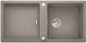 Blanco Adon XL 6 S Silgranit PuraDur 2, Farbe champagner, InFino Ablauf, 523610