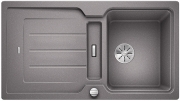 Blanco Classic Neo 5 S Einbausple Silgranit PuraDur, Farbe perlgrau, InFino Ablauf, 524018