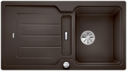 Blanco Classic Neo 5 S Einbausple Silgranit PuraDur, Farbe cafe, InFino Ablauf, 524024