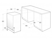 Gorenje WI 74147 DE, Einbau-Waschvollautomat, vollintegrierbar, EEK: A+, mit 5 Jahren Garantie!