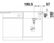 Blanco Axia III XL 6 S-F Silgranit PuraDur, Farbe alumetallic, Holzschneidbrett, InFino Ablauf, 523522
