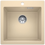 Blanco Pleon 5 Silgranit PuraDur, Farbe perlgrau, InFino Ablauf, 523679