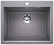 Blanco Pleon 6 Silgranit PuraDur, Farbe felsgrau, InFino Ablauf, 523687