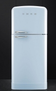 SMEG FAB50RPB Khl-Gefrier-Kombination, Pastellblau, Rechtsanschlag, EEK: A++, mit 5 Jahren Garantie!