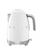 SMEG KLF04WHEU Wasserkocher, variable Temperatur, Farbe Weiss