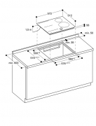 Gaggenau CI 262 101, Induktions-Kochfeld, rahmenlos, 60 cm. Mit 5 Jahren Garantie!