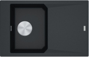 Franke FX FXG 611-78 Fragranit+ Onyx, 114.0512.407, Einbau 45cm