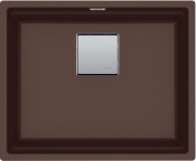 Franke Kubus 2 KNG 110-52 Fragranit+ Chocolate, 125.0512.501, Unterbausple 60cm