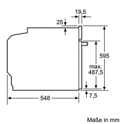 Constructa CF4M97060, Einbaubackofen, Schwarz, EEK: A, mit 5 Jahren Garantie!