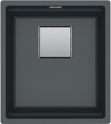 Franke Kubus 2 KNG 110-37 Fragranit+ Graphit, 125.0512.447, Unterbausple 45cm