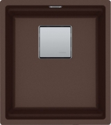 Franke Kubus 2 KNG 110-37 Fragranit+ Chocolate, 125.0512.446, Unterbausple 45cm