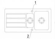 Villeroy & Boch Architectura 60 XR, Farbe KG Snow white (glnzend), Premiumline