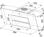Franke Maris FMA 907 BK/XS Edelstahl / Glas schwarz, 330.0507.737, Mit 5 Jahren Garantie!