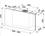 Franke Smart Flat FSFL 905 BK Glas wei, 330.0506.221, Mit 5 Jahren Garantie!