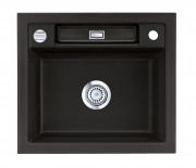 Systemceram KeraDomo Bela 57, Farbe Nigra (matt), mit 5 Jahren Garantie