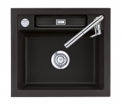 Systemceram KeraDomo Bela 57 F, Farbe Nigra (matt), mit 5 Jahren Garantie