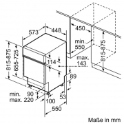 Neff GK2502CN / S481C50S3E, Geschirrspler integrierbar, 45 cm, EEK: A+, mit 5 Jahren Garantie!