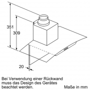 Neff DABE941N / D94ABE1N0, Wandesse 90 cm, Edelstahl, EEK: A, mit 5 Jahren Garantie!