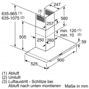 Neff DGBE941N / D94GBE1N0, Wandesse 90 cm, Edelstahl, EEK: A, mit 5 Jahren Garantie!