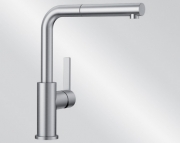 Blanco Lanora-S, Edelstahl gebrstet, Hochdruck, 523123