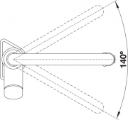 Blanco Solenta-S, Edelstahl finish Ultraresist, Hochdruck, Senso Hebel rechts, 522407