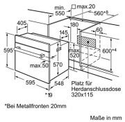 Constructa CF030250, Einbaubackofen, Edelstahl, EEK: A, mit 5 Jahren Garantie!