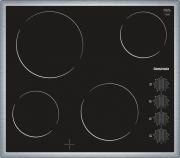 Constructa CA321153, Autarke Elektrokochstelle, Edelstahlrahmen, 60 cm, mit 5 Jahren Garantie!