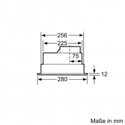Constructa CD70130, Lfterbaustein, silbermetallic, 60 cm, EEK: E, mit 5 Jahren Garantie!