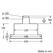 Constructa CD77130, Lfterbaustein, silbermetallic, 60 cm, EEK: D, mit 5 Jahren Garantie!