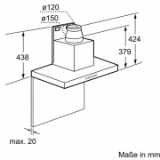Constructa CD646652, Wandesse Box Slimline, Edelstahl, 60 cm, EEK: A+, mit 5 Jahren Garantie!